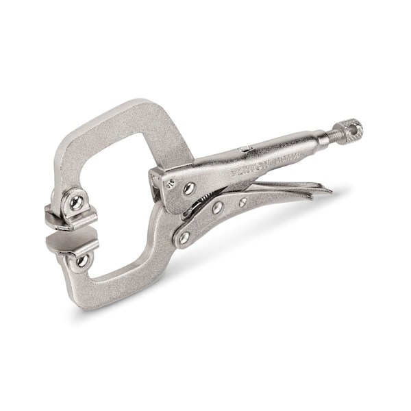 6 Inch Swivel Pad Locking C-Clamp